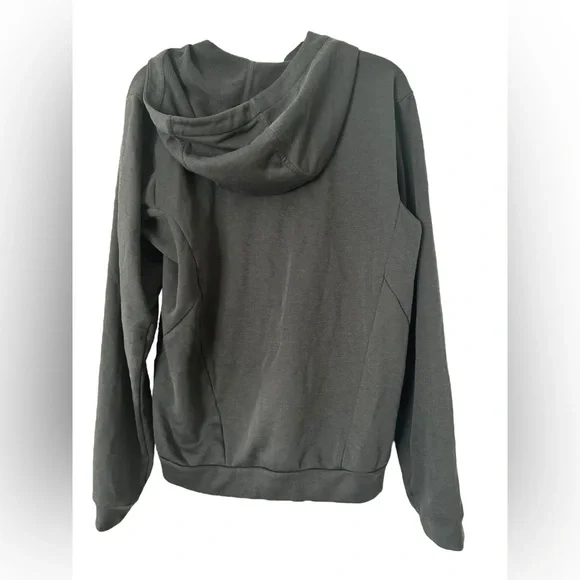 Arc'teryx Charcoal Gray Zip Hoodie Fleece Jacket - Picture 3 of 5